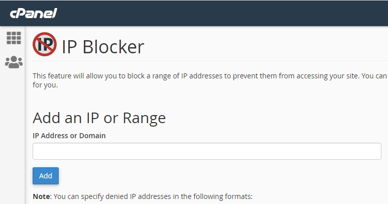 how to block IP address from a region GFI Mailessentials